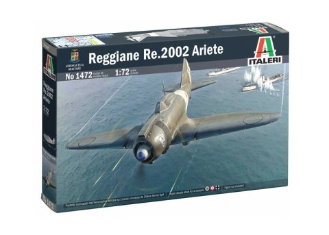 Model plastikowy Reggiane Re.2002 Ariete 1/72 Model plastikowy Reggiane Re.2002 Ariete 1/72