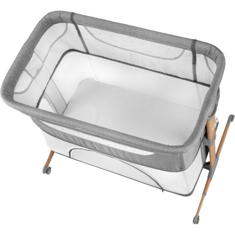 Łóżeczko dostawne SMART BED szare Łóżeczko dostawne SMART BED szare