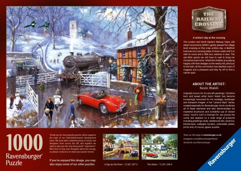 Puzzle 1000 elementów Zimowy dworzec Puzzle 1000 elementów Zimowy dworzec