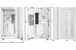 Obudowa Light Base 600 LX White