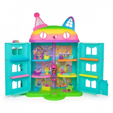 Zestaw figurek Koci Domek Gabi Tęczowy domek Gabi z akcesoriami Zestaw figurek Koci Domek Gabi Tęczowy domek Gabi z akcesoriami