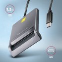 Czytnik kart identyfikacyjnych CRE-SM3TC USB-C, 1.2m kabel