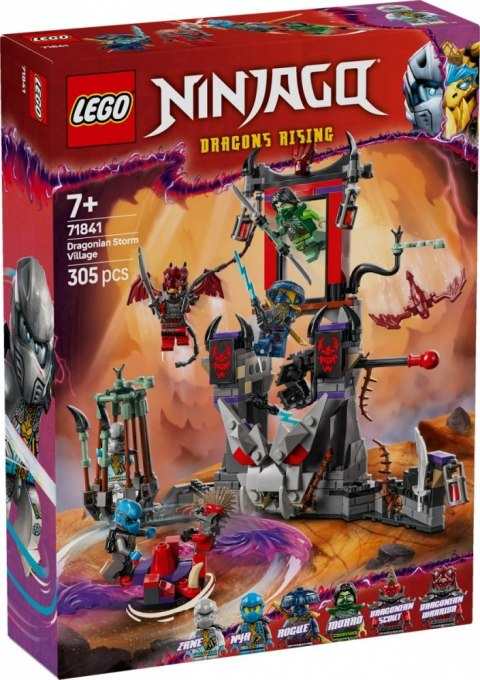 Klocki Ninjago 71841 Burzowa wioska Dragonów Klocki Ninjago 71841 Burzowa wioska Dragonów