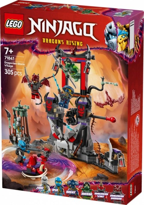Klocki Ninjago 71841 Burzowa wioska Dragonów Klocki Ninjago 71841 Burzowa wioska Dragonów