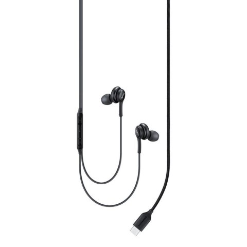 Słuchawki Samsung AKG EO-IC100BBEGEU przewodowe dokanałowe USB-C - czarne Słuchawki Samsung AKG EO-IC100BBEGEU przewodowe dokanałowe USB-C - czarne