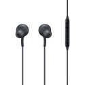Słuchawki Samsung AKG EO-IC100BBEGEU przewodowe dokanałowe USB-C - czarne