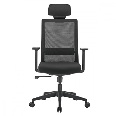 Fotel biurowy premium ergonomiczny ER-425 z wysokim oparciem, max 150 kg, regulowany Fotel biurowy premium ergonomiczny ER-425 z wysokim oparciem, max 150 kg, regulowany