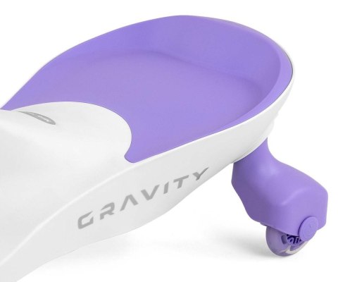 Jeździk grawitacyjny Gravity biało-fioletowy Jeździk grawitacyjny Gravity biało-fioletowy