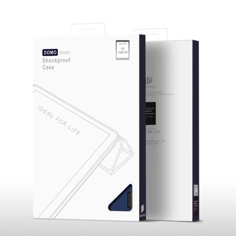 Etui z podstawką Dux Ducis Domo Samsung Galaxy Tab S9 FE - niebieskie Etui z podstawką Dux Ducis Domo Samsung Galaxy Tab S9 FE - niebieskie