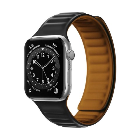Magnetic Strap pasek do Watch 6 / 5 / 4 / 3 / 2 / SE (40mm / 38mm) magnetyczna opaska bransoleta bransoletka czarny Magnetic Strap pasek do Watch 6 / 5 / 4 / 3 / 2 / SE (40mm / 38mm) magnetyczna opaska bransoleta bransoletka czarny