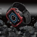 Protect Strap Band opaska z etui do Apple Watch 9 / 8 / 7 / 6 / 5 / 4 / 3 / 2 / SE / SE2 (41 / 40 / 38mm) obudowa pancerny pokro