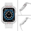 Protect Strap Band opaska z etui do Apple Watch 9 / 8 / 7 / 6 / 5 / 4 / 3 / 2 / SE / SE2 (41 / 40 / 38mm) obudowa pancerny pokro