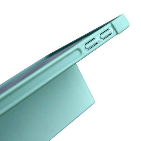 Stand Tablet Case etui Smart Cover pokrowiec na iPad Pro 12.9'' 2021 / 2020 z funkcja podstawki zielony Stand Tablet Case etui Smart Cover pokrowiec na iPad Pro 12.9'' 2021 / 2020 z funkcja podstawki zielony