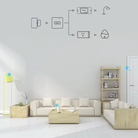 Sonoff SNZB-04 ZigBee bezprzewodowy czujnik otwarcia zamknięcia drzwi okna okien biały (SNZB-04) Sonoff SNZB-04 ZigBee bezprzewodowy czujnik otwarcia zamknięcia drzwi okna okien biały (SNZB-04)