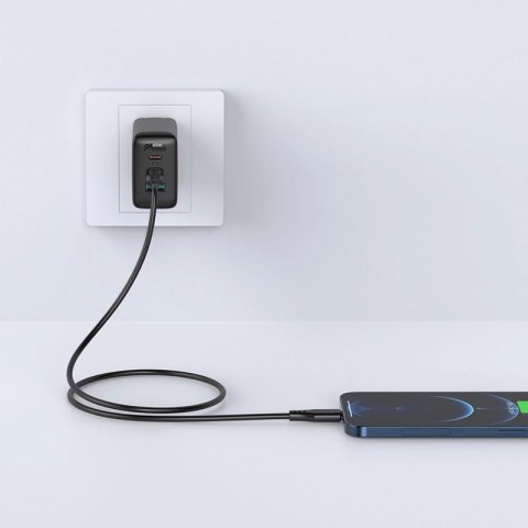 Kabel Acefast C3-01 Lightning - USB-C PD 30W 3A 480Mb/s 1,2m - biały Kabel Acefast C3-01 Lightning - USB-C PD 30W 3A 480Mb/s 1,2m - biały