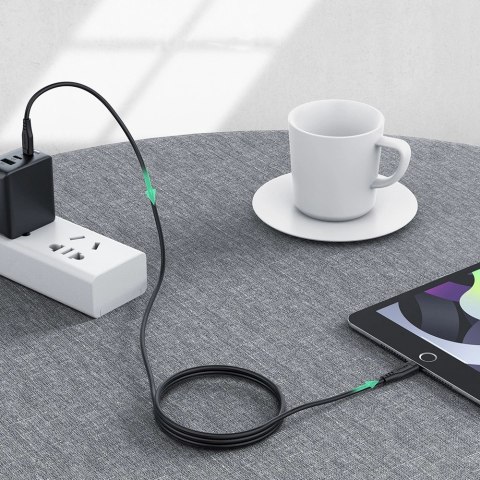 Kabel Acefast C3-01 Lightning - USB-C PD 30W 3A 480Mb/s 1,2m - biały Kabel Acefast C3-01 Lightning - USB-C PD 30W 3A 480Mb/s 1,2m - biały