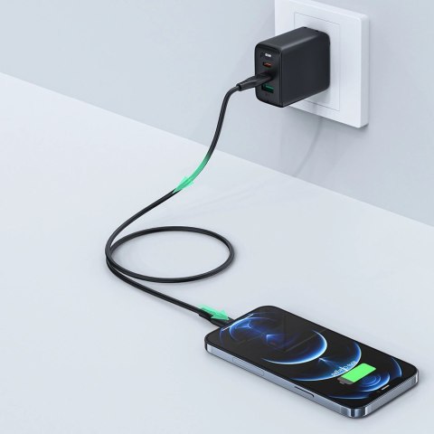 Kabel Acefast C3-01 Lightning - USB-C PD 30W 3A 480Mb/s 1,2m - biały Kabel Acefast C3-01 Lightning - USB-C PD 30W 3A 480Mb/s 1,2m - biały