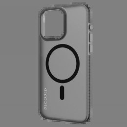 Etui Decoded Transparent Grip Case z MagSafe do iPhone 15 Pro Max - szaro-czarne