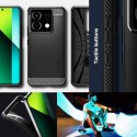 Etui Spigen Rugged Armor na Xiaomi Redmi Note 13 Pro 5G / POCO X6 5G - czarny mat