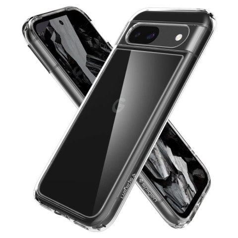 Etui Spigen Ultra Hybrid na Google Pixel 8A - przezroczyste Etui Spigen Ultra Hybrid na Google Pixel 8A - przezroczyste