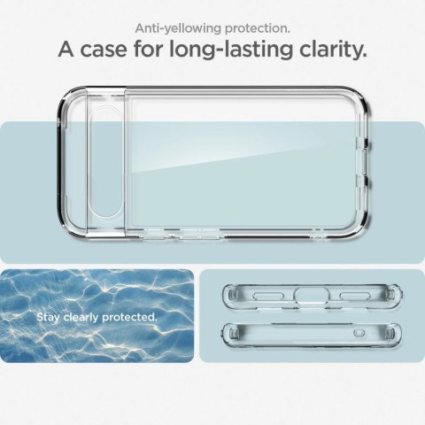 Etui Spigen Ultra Hybrid na Google Pixel 8A - przezroczyste Etui Spigen Ultra Hybrid na Google Pixel 8A - przezroczyste