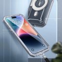 Etui Supcase UB Pro Mag z MagSafe na iPhone 15 Pro - przezroczyste