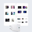 Ładowarka Joyroom JR-TCF24 sieciowa USB-C PD 30W QC SFC - biała