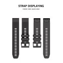 Pasek Tech-Protect Smooth na Garmin Fenix 3 / 5X / 3HR / 5X Plus / 6X / 6X Pro / 7X - czarne