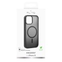 Etui Puro Gradient z MagSafe na iPhone 15 - czarne