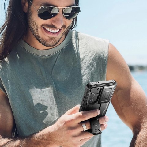 Etui Tech-Protect Kevlar Cam+ na Samsung Galaxy S24 Ultra - czarne Etui Tech-Protect Kevlar Cam+ na Samsung Galaxy S24 Ultra - czarne