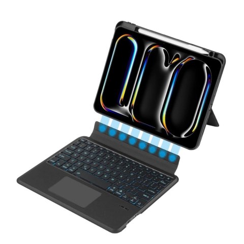 Etui Tech-Protect SC Mag Pen + Keyboard iPad Pro 11" 5 gen. (2024) - czarne Etui Tech-Protect SC Mag Pen + Keyboard iPad Pro 11" 5 gen. (2024) - czarne