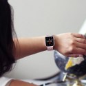 Pasek Tech-Protect MilaneseBand na Apple Watch 4 / 5 / 6 / 7 / 8 / 9 / SE / Ultra 1 / 2 (42/44/45/49 mm) - srebrny