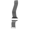 Pasek ze stali nierdzewnej Puro Milanese do Apple Watch 42 / 44 / 45 / 49 mm - srebrny