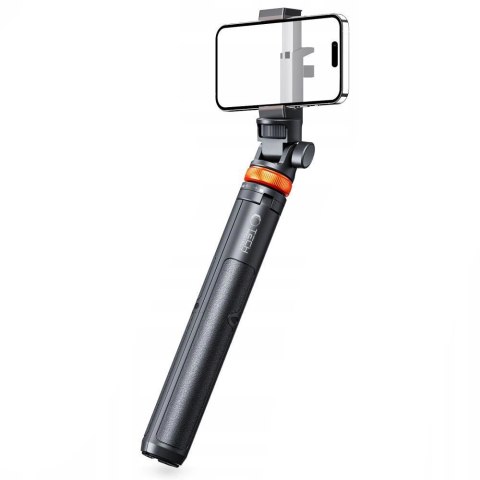 Selfie stick Tech-Protect L03S Bluetooth z pilotem, tripodem do 148cm i głowicą 180 - biały Selfie stick Tech-Protect L03S Bluetooth z pilotem, tripodem do 148cm i głowicą 180 - biały