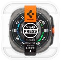 Szkło hartowane Spigen Glas.TR EZ Fit na Samsung Galaxy Watch Ultra (47 mm) - przezroczyste (2-pak)