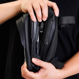 Torba Tech-Protect V2 rowerowa z miejscem na telefon 1.2l - czarna