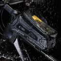 Torba Tech-Protect V2 rowerowa z miejscem na telefon 1.2l - czarna