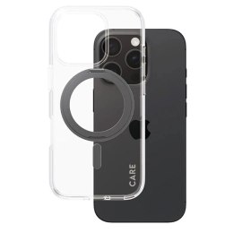 Etui CARE by PanzerGlass Feature Kickstand Case z MagSafe na iPhone 16 Pro - czarne