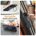 Etui Tech-Protect MagStand MagSafe z podstawką na iPhone 16 Pro Max - półprzezroczyste
