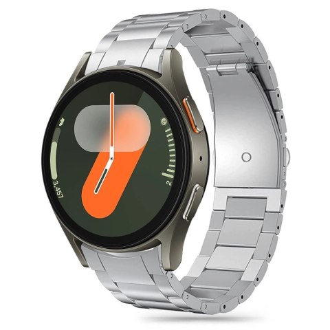 Pasek Tech-Protect Stainless na Samsung Galaxy Watch 4 / 5 / 5 Pro / 6 / 7 / FE - srebrny Pasek Tech-Protect Stainless na Samsung Galaxy Watch 4 / 5 / 5 Pro / 6 / 7 / FE - srebrny