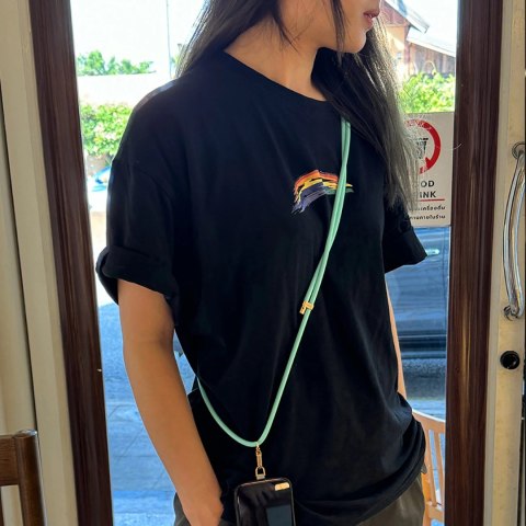 Smycz silikonowa Stoyobe Phone Lanyard do telefonu - niebieska Smycz silikonowa Stoyobe Phone Lanyard do telefonu - niebieska
