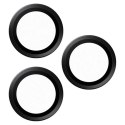 Szkło hartowane PanzerGlass Hoops Black Lens Protector na aparat do iPhone 16 Pro / 16 Pro Max