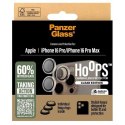 Szkło hartowane PanzerGlass Hoops Transparent Lens Protector na aparat do iPhone 16 Pro / 16 Pro Max