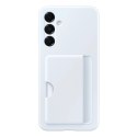 Etui Samsung Card Slot Case EF-OA166TLEGWW z kieszenią na karty do Samsung Galaxy A16 - niebieskie