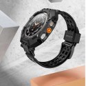 Etui Supcase Unicorn Beetle Pro & Tempered Glass 2-PACK na Samsung Galaxy Watch Ultra (47 MM) - czarne