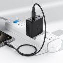 Ładowarka Acefast A96 PD100W GaN (3 x USB-C + 1x USB-A) z końcówką US - czarna