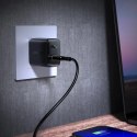 Ładowarka sieciowa Acefast A3 PD20W z USB-C z końcówką US - czarna