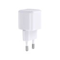 Ładowarka sieciowa Joyroom JR-TCG15 Mini 30W GaN USB-C - biała