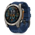 Pasek Tech-Protect Silicone Garmin Fenix 5 / 6 / 6 Pro / 7 / 8 (47 mm) / E - niebieski