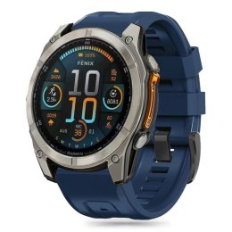 Pasek Tech-Protect Silicone Garmin Fenix 5 / 6 / 6 Pro / 7 / 8 (47 mm) / E - niebieski